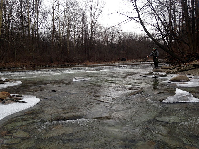 Lake Erie watershed angler Lake Erie watershed angler